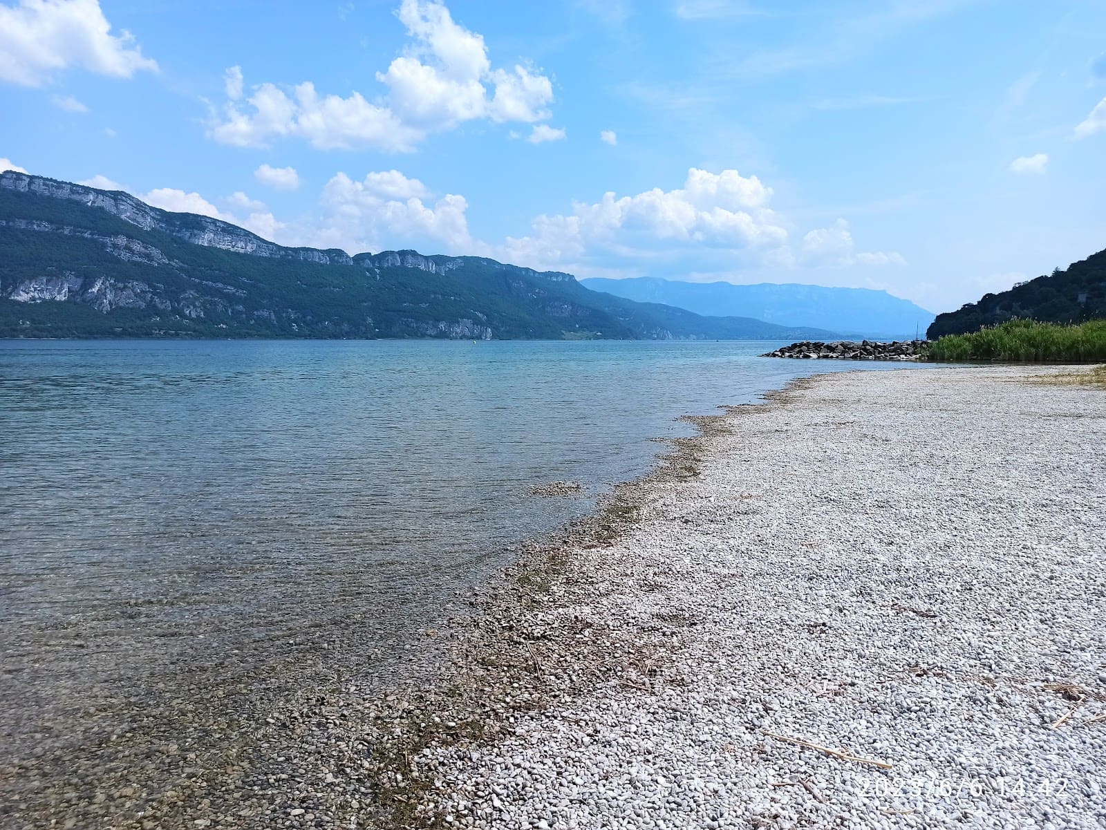 Plage Conjux lac du bourget