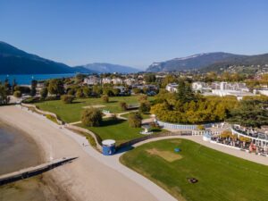 plage aqualac lac du bourget