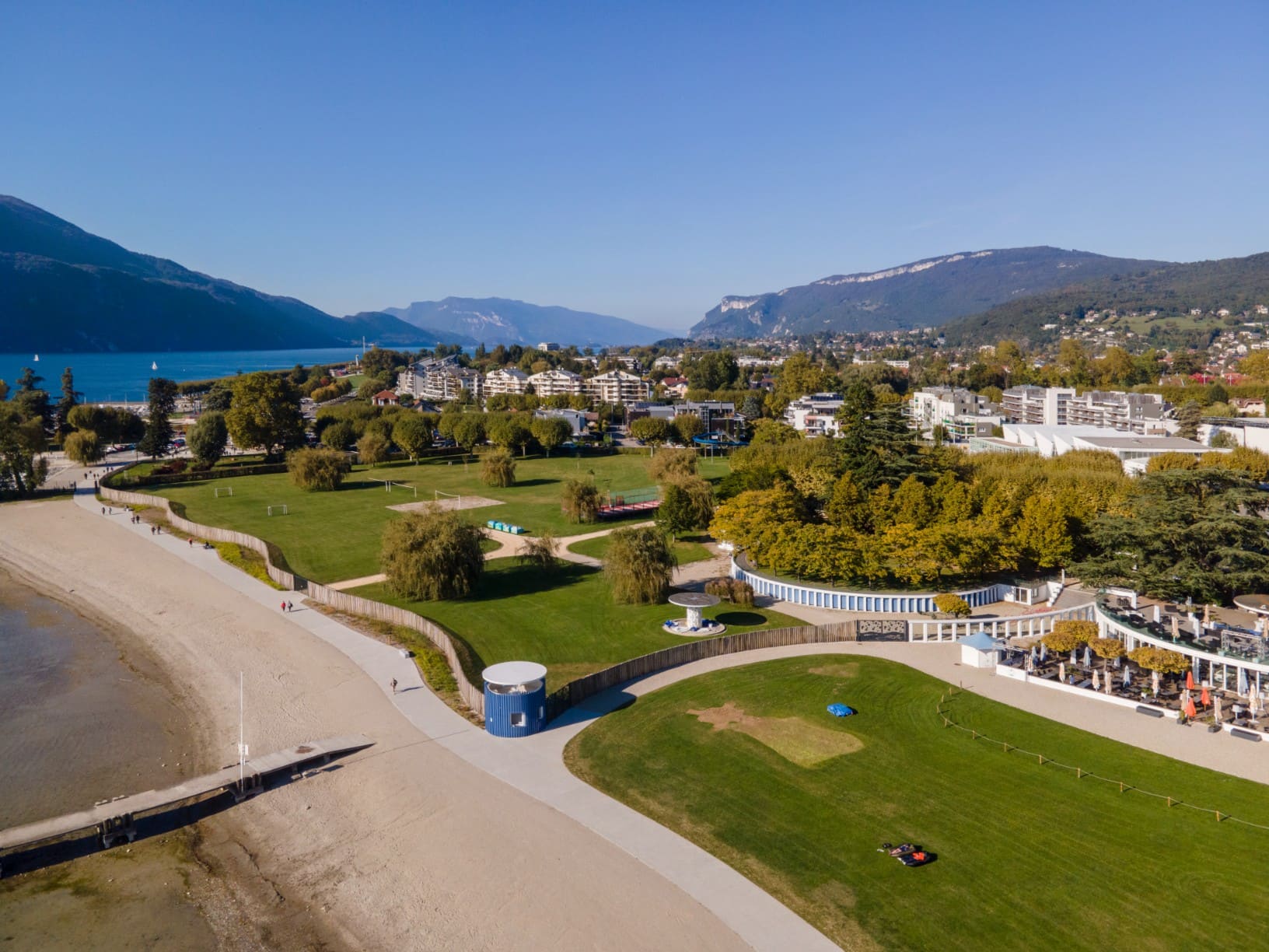 plage aqualac lac du bourget