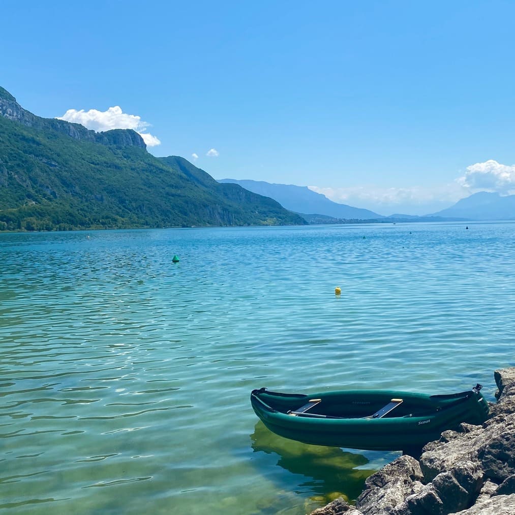 plage chatillon lac du bourget