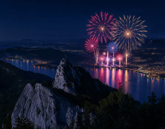 Feux artifice 2026 lac du Bourget Aix les bains