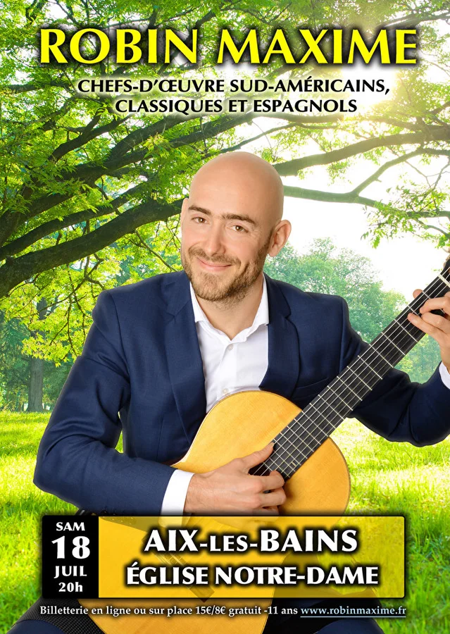 Concert exceptionnel de Robin Maxime Concert exceptionnel de Robin Maxime