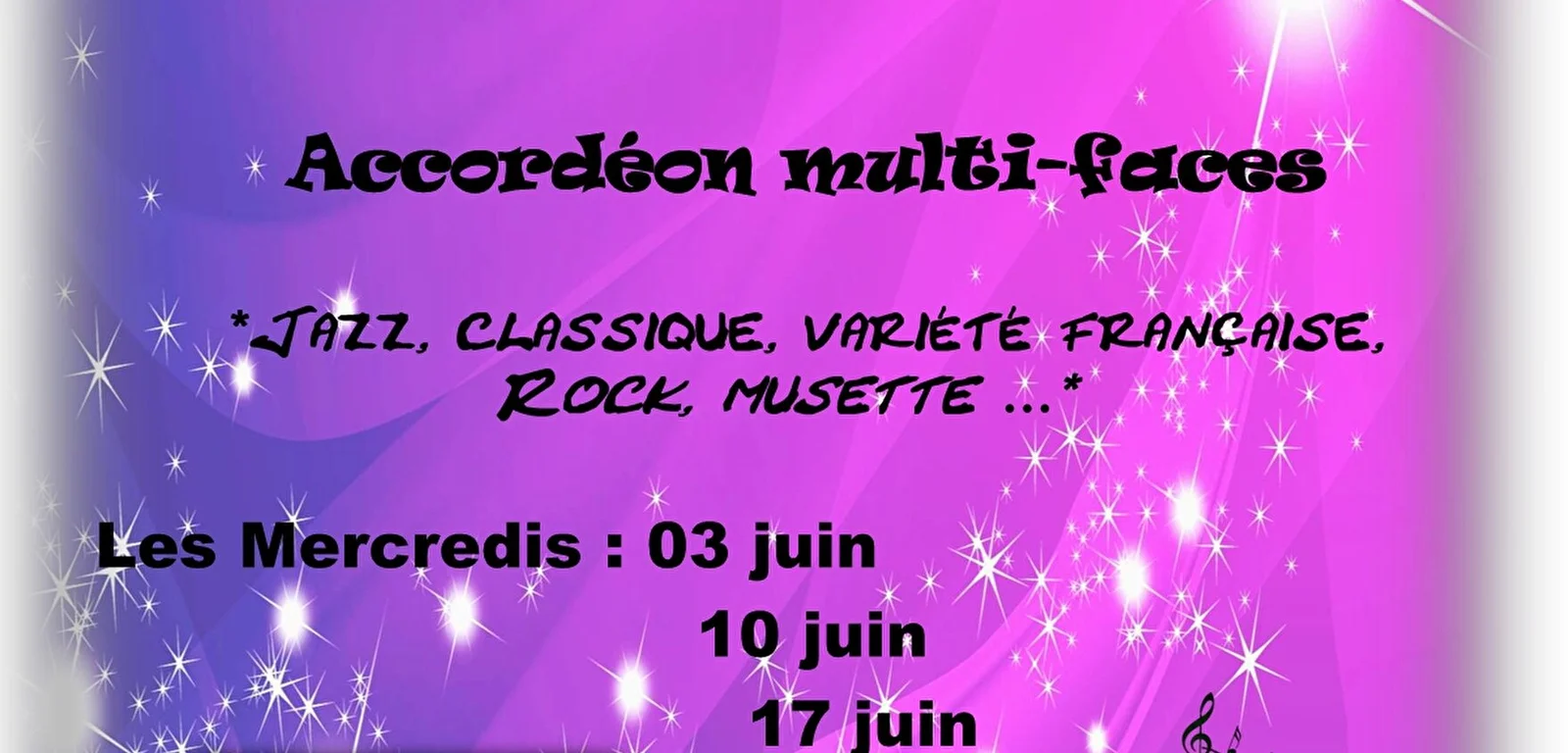 Concert Gratuit d’Accordéon Concert Gratuit d'Accordéon