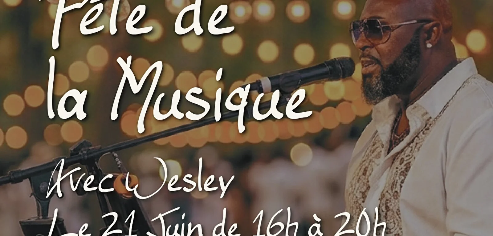 Concert gratuit de Wesley à Entrelacs Concert gratuit de Wesley à Entrelacs
