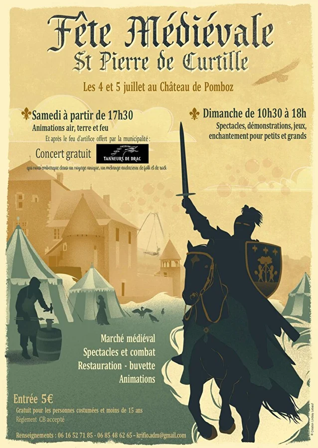 Fête médiévale de Saint Pierre de Curtille