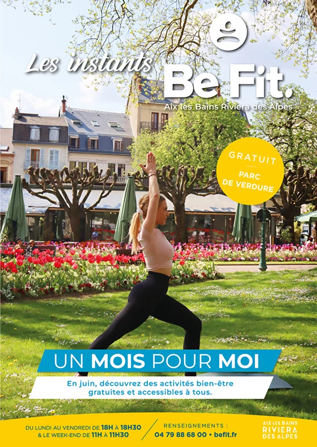 Les Instants Be Fit : Un mois pour moi