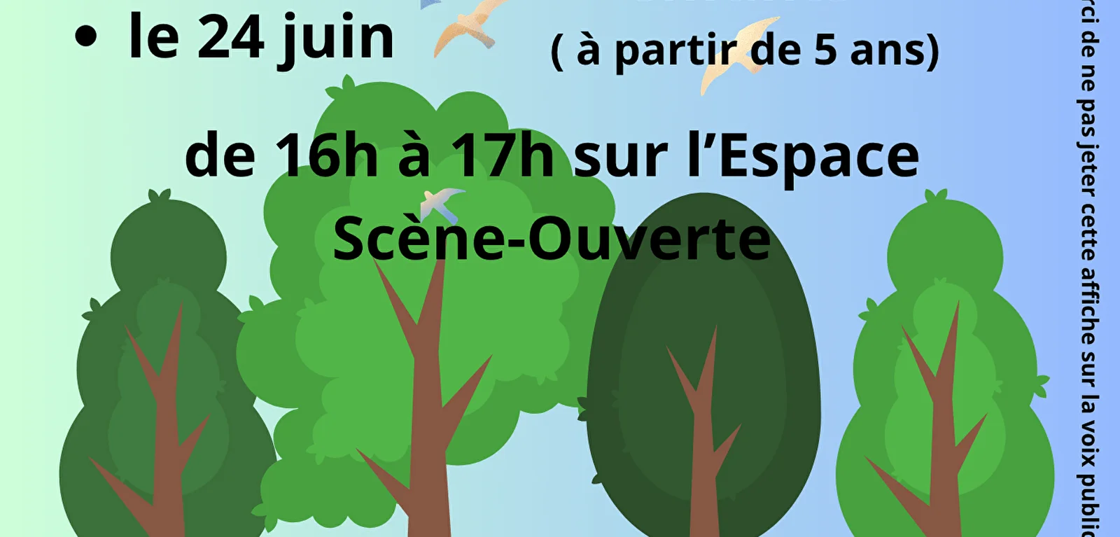 Les mercredis et vendredis contés au Bois Vidal Les mercredis et vendredis contés au Bois Vidal
