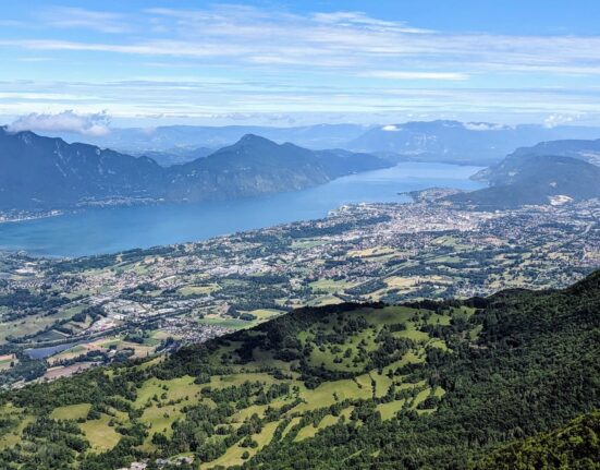 Comparaison lac du Bourget par rapport aux autres lacs