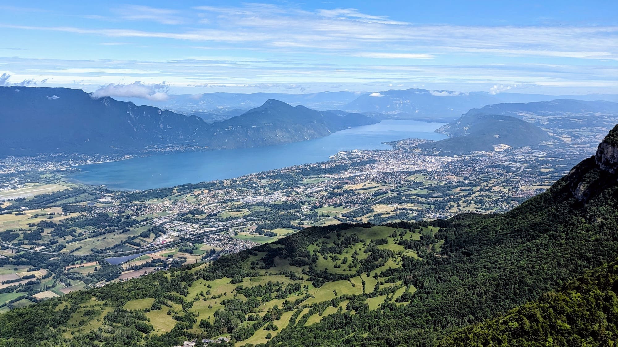 Comparaison lac du Bourget par rapport aux autres lacs
