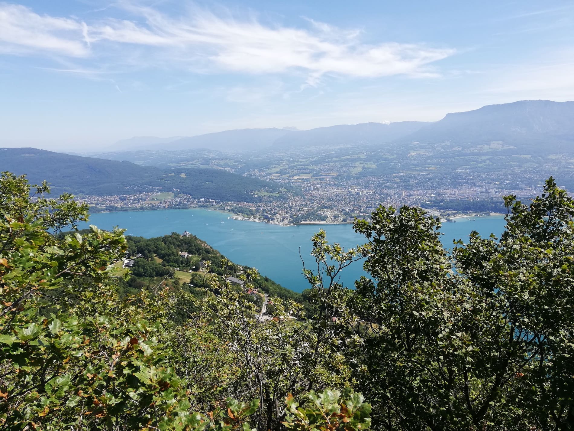Escalade lac du bourget