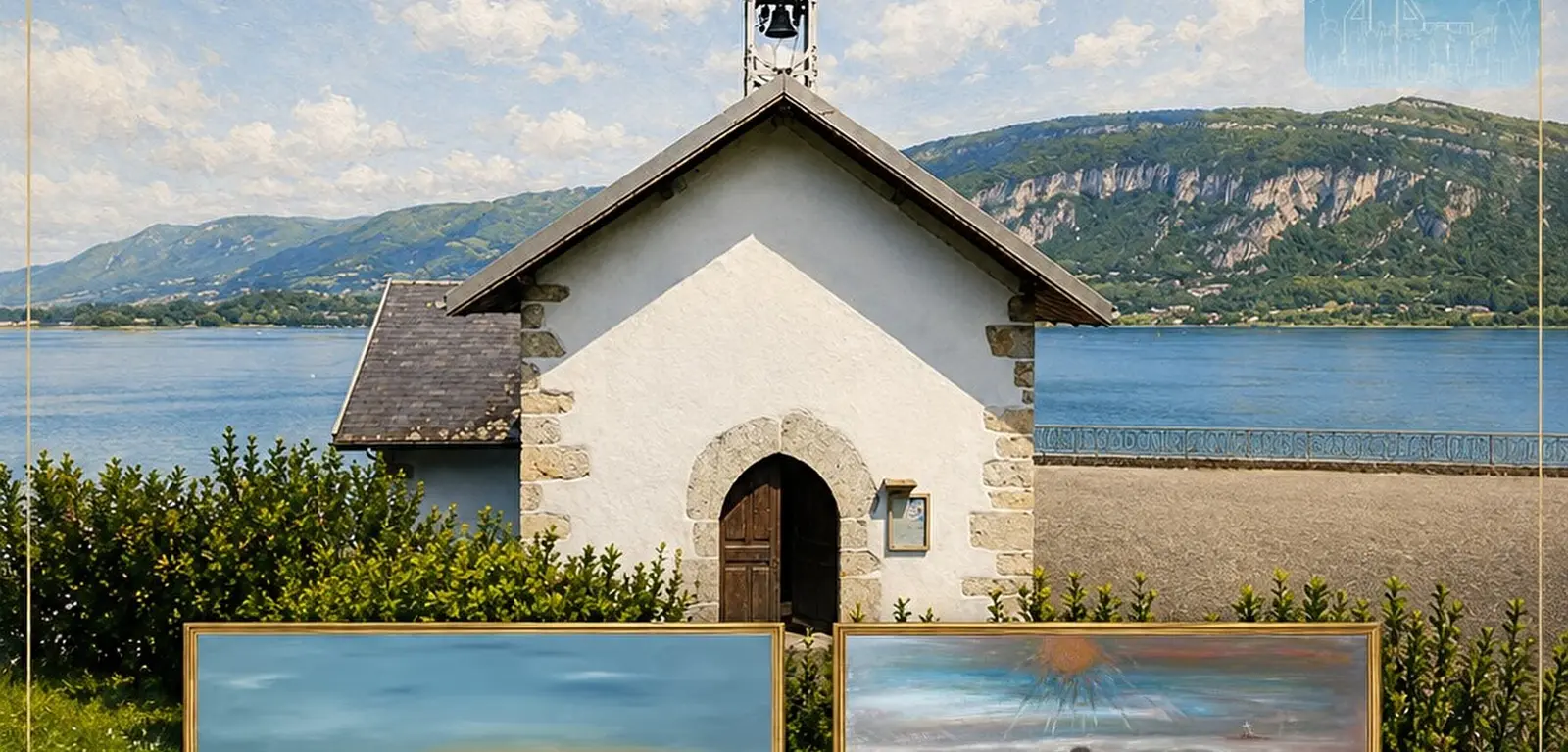 Exposition de peinture - Entre eau vive et lumière divine