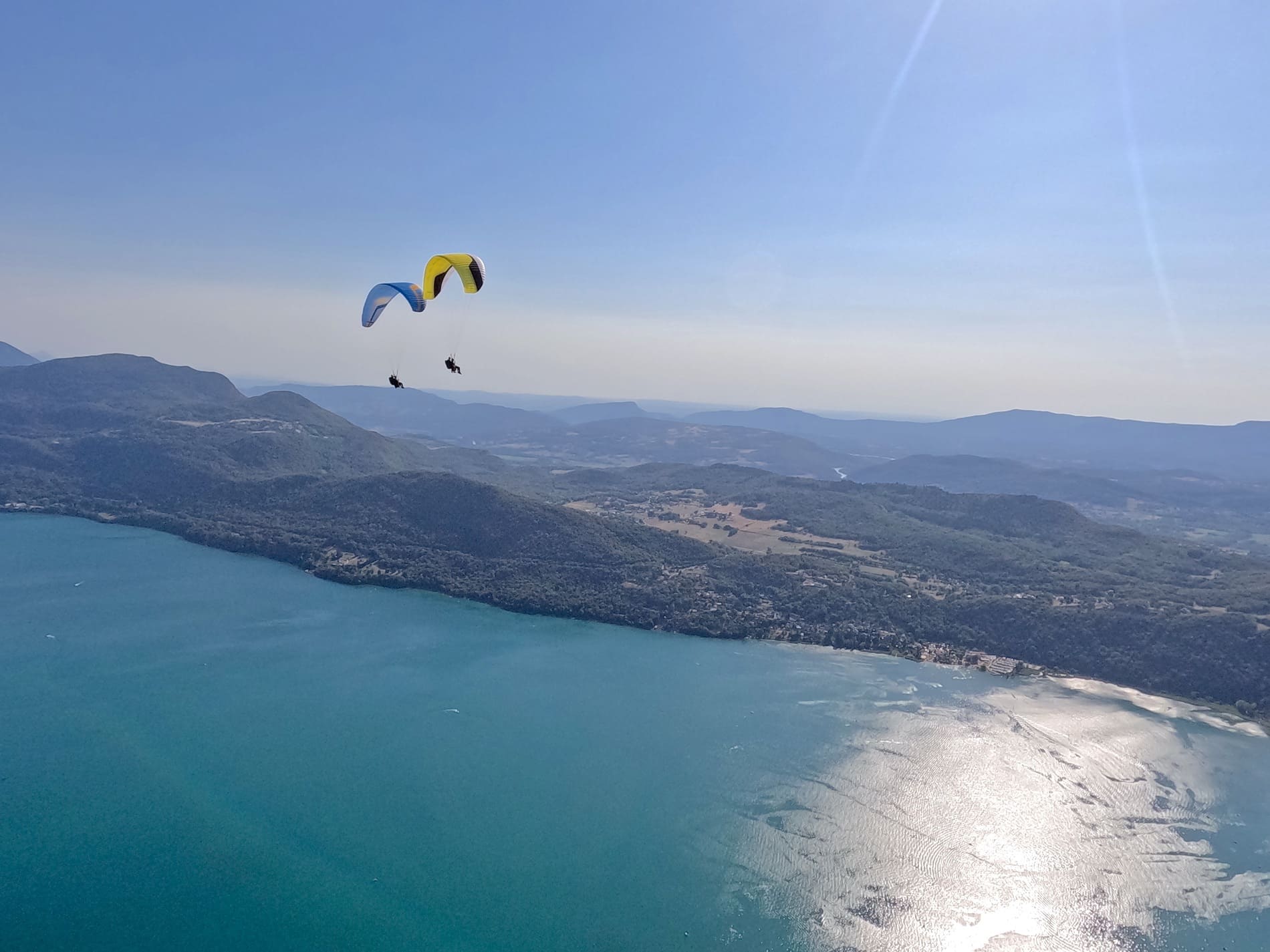 Baptême Parapente Aix les Bains