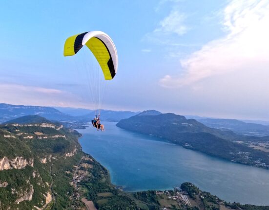 Parapente lac du Bourget