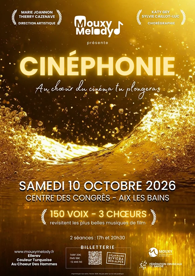 CINÉPHONIE, au chœur du cinéma tu plongeras