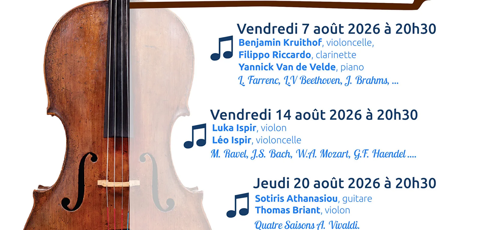 Concert de Sotiris Athanasiou et Thomas Briant
