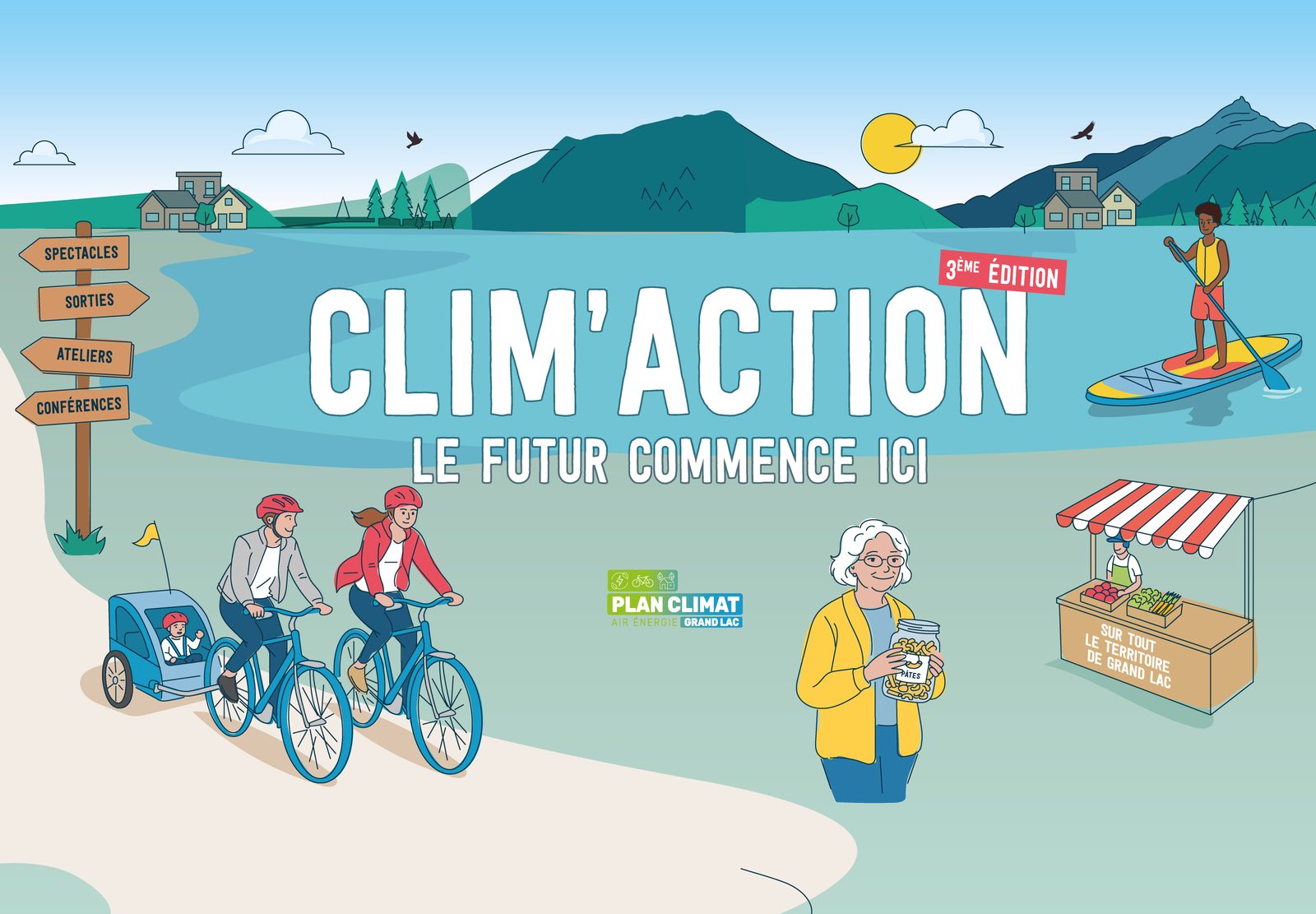 Clim’action 2026 : deux semaines d’événements autour des modes de vie à Aix-les-Bains et dans le Grand Lac