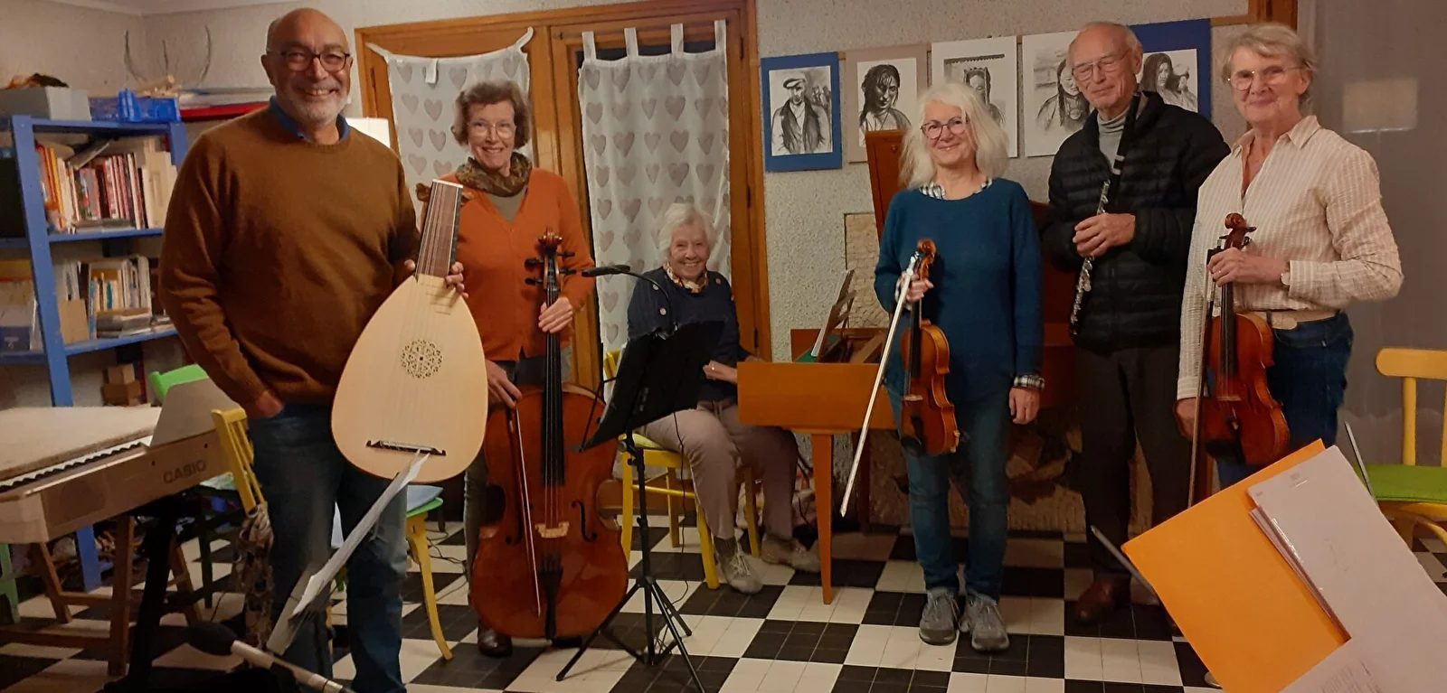 Concert de l'ensemble Divaganza à l'église Saint-Swithun