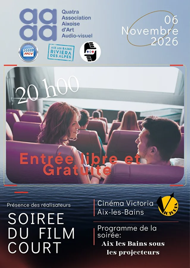 Soirée de projection de films courts au Cinéma Victoria