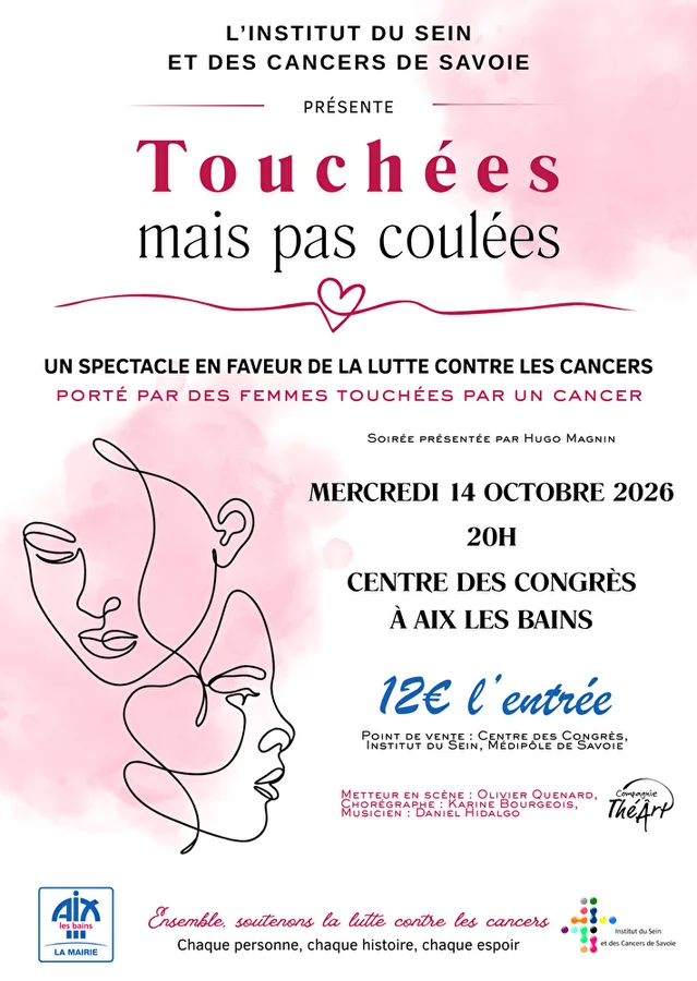 Spectacle Touchées mais pas coulées à Aix-les-Bains