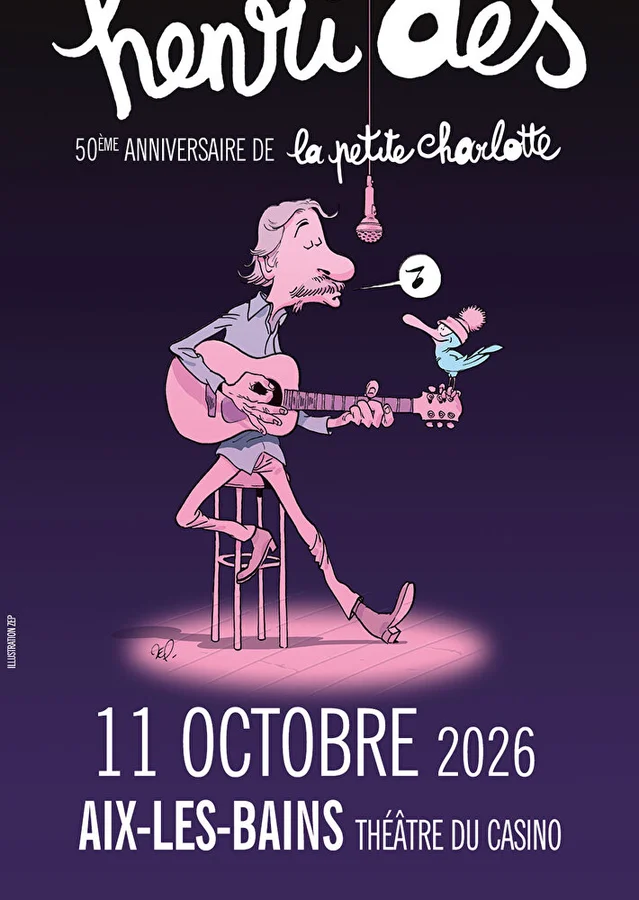 Concert d'Henri Dès pour le 50ème anniversaire de La Petite Charlotte