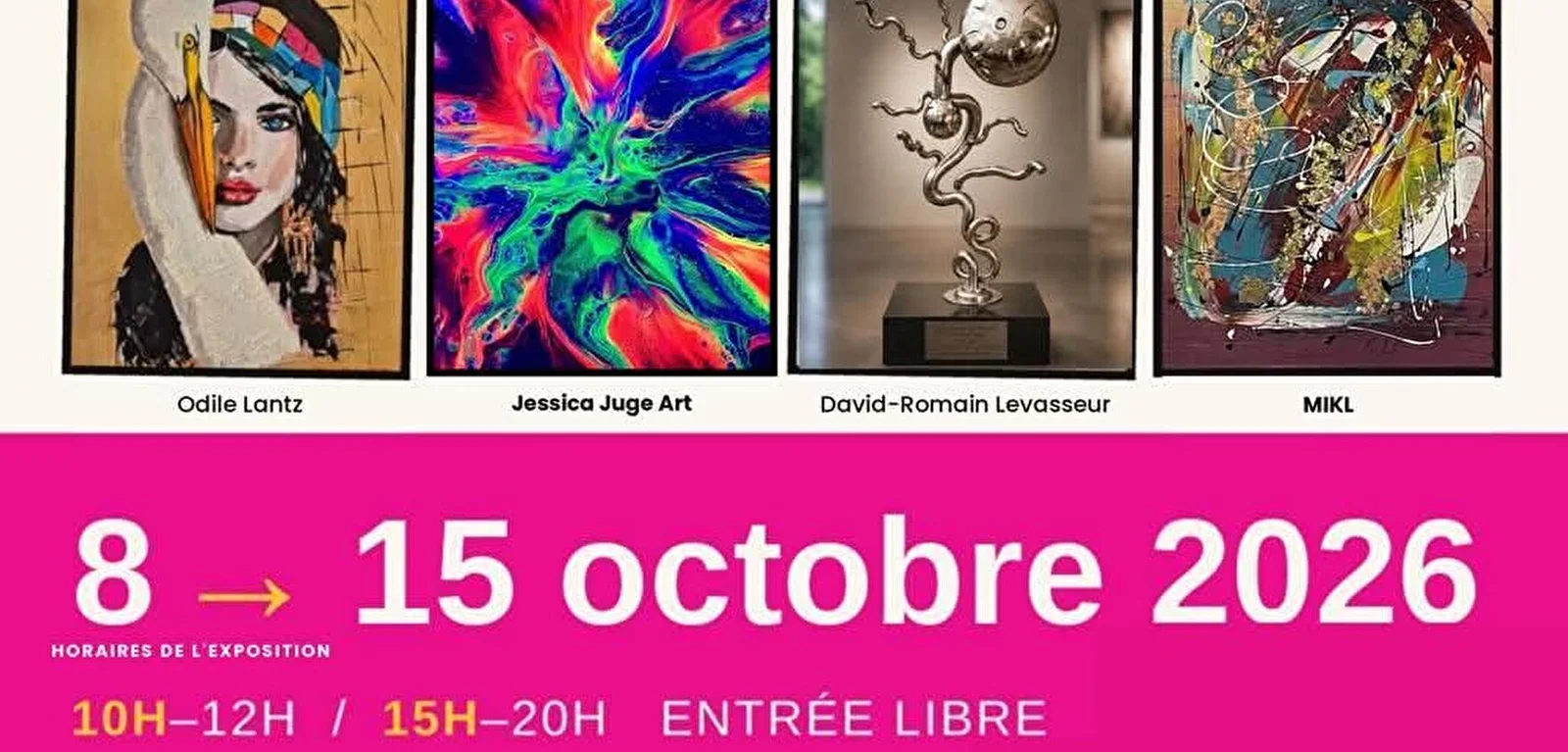 Exposition d'art contemporain à Aix-les-Bains