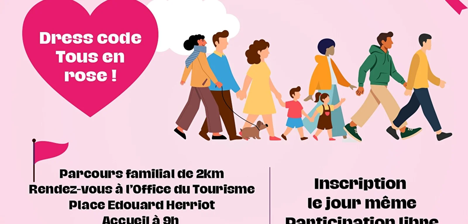 La Marche Rose à Aix-les-Bains