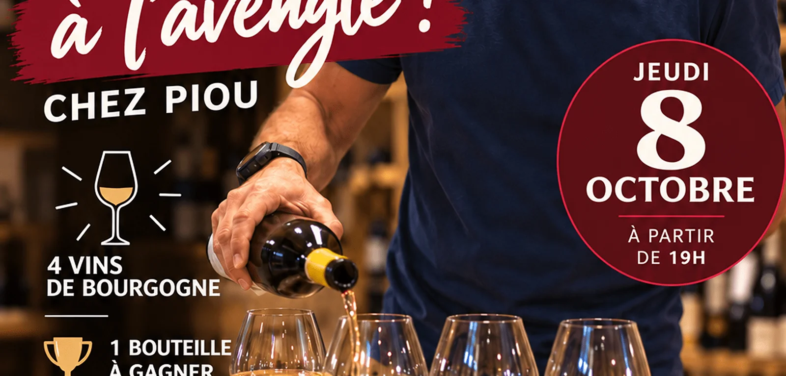 Soirée dégustation à l'aveugle de vins de Bourgogne